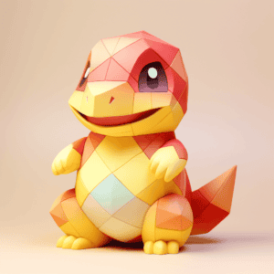 franciscoinsanfrancisco_Geometric_shape_of_a_charmander_pokemon_d00c1d39-1de0-4ac5-a63a-7776e2a39ef1